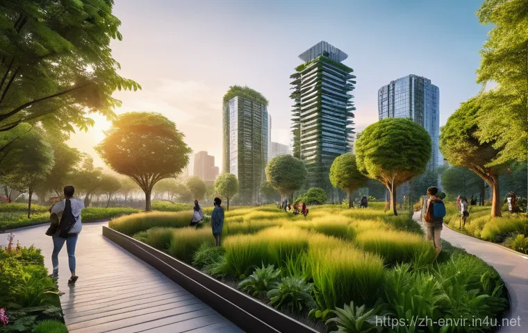 친환경 도시 계획 - Prompt 1: Vertical Forest Urban Oasis** 친환경 도시 계획 - Prompt 1: Vertical Forest Urban Oasis**